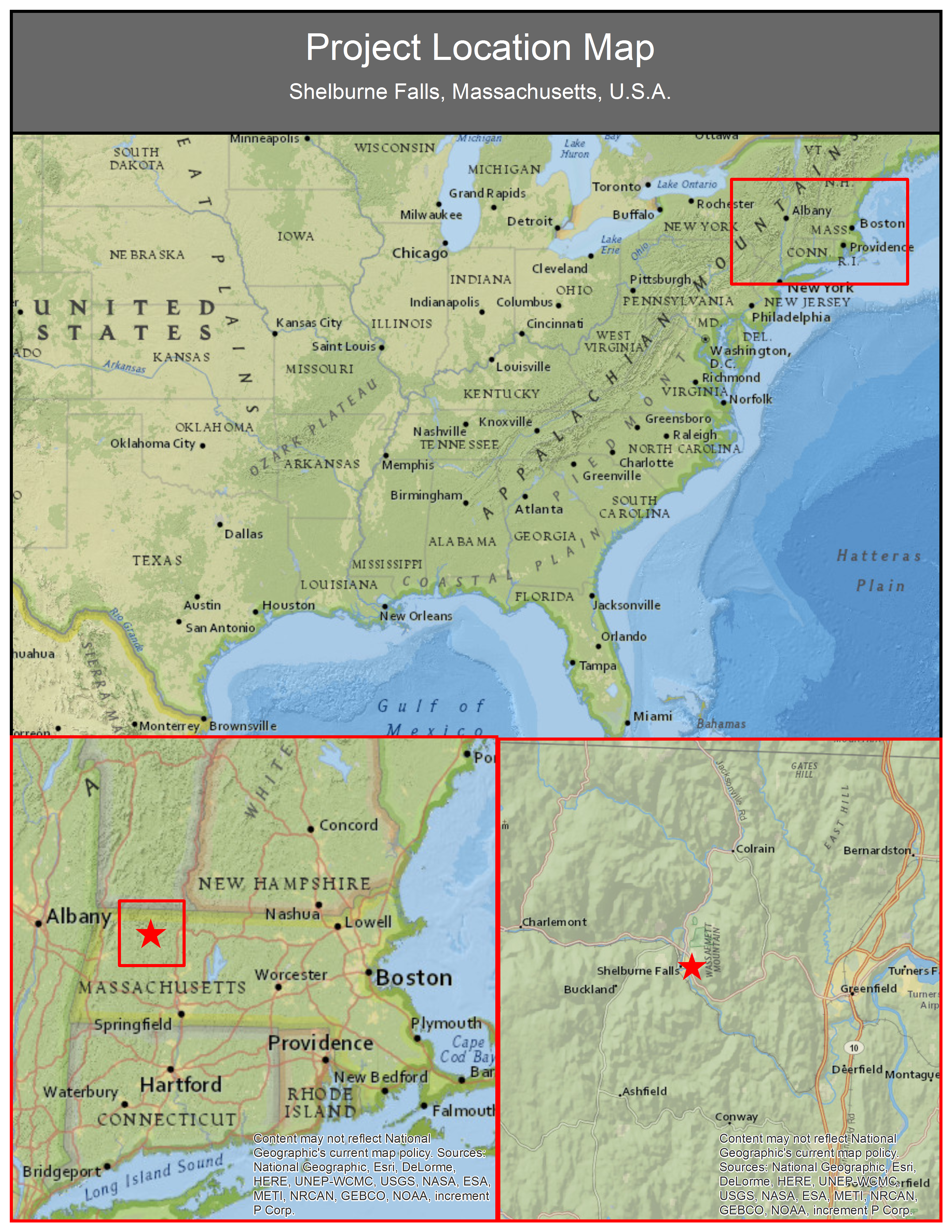 This is map of the location of the project.